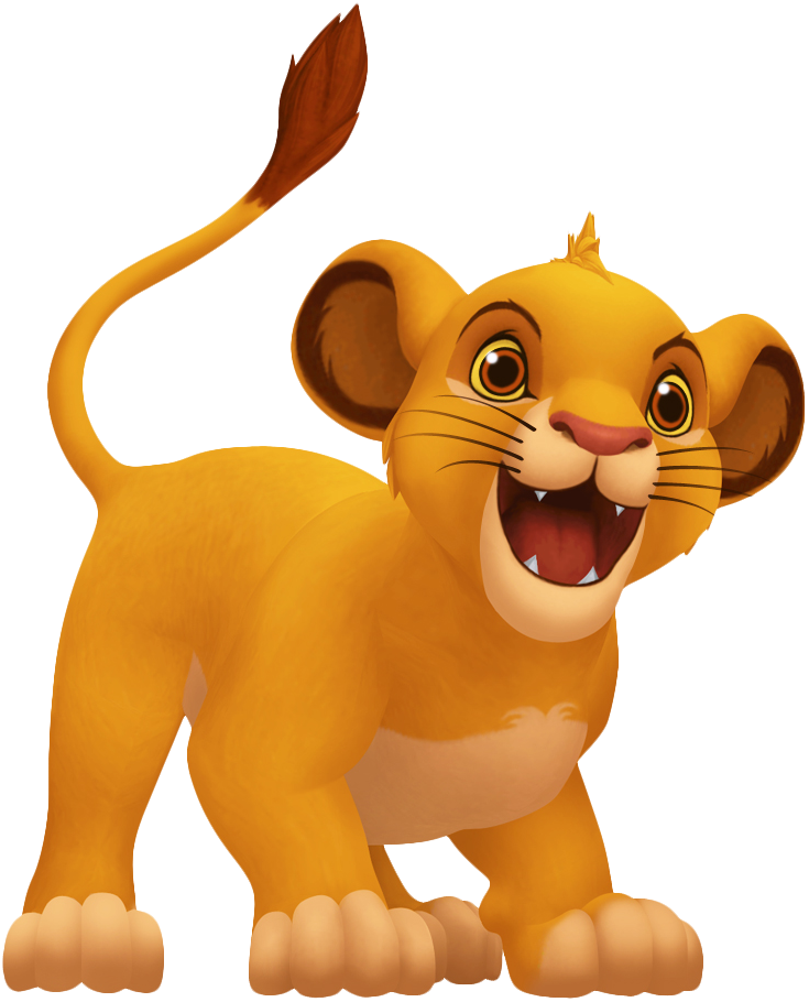 Simba/gallery - Disney Wiki - Simba Cartoon (735x910), Png Download