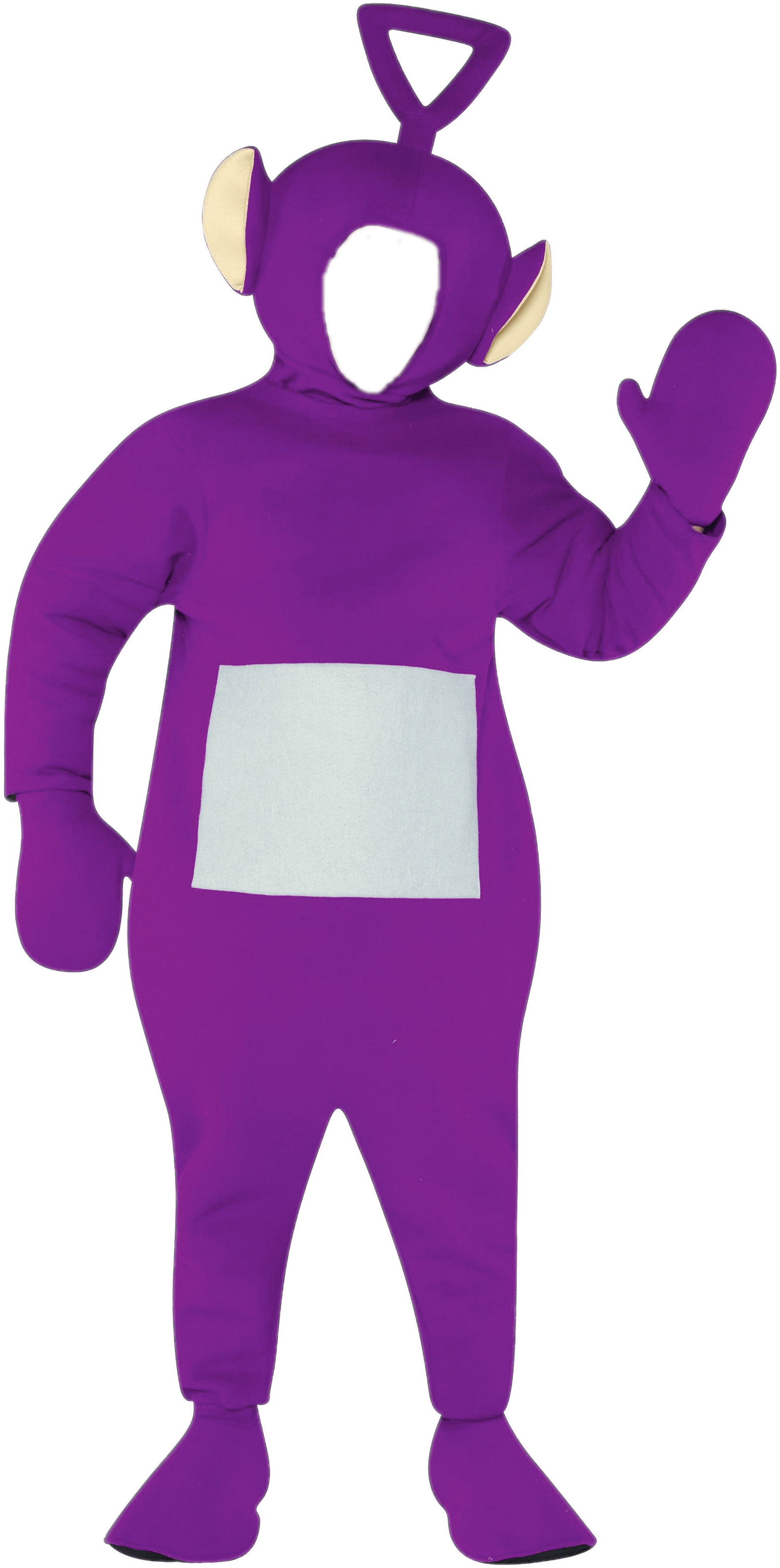 Download - Morris Costumes Gc4223 Teletubbies Tinky Winky Adult (1907x3681), Png Download
