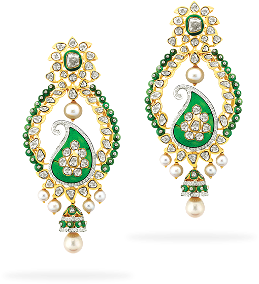 Earrings - Notandas Jewellers Png (784x652), Png Download