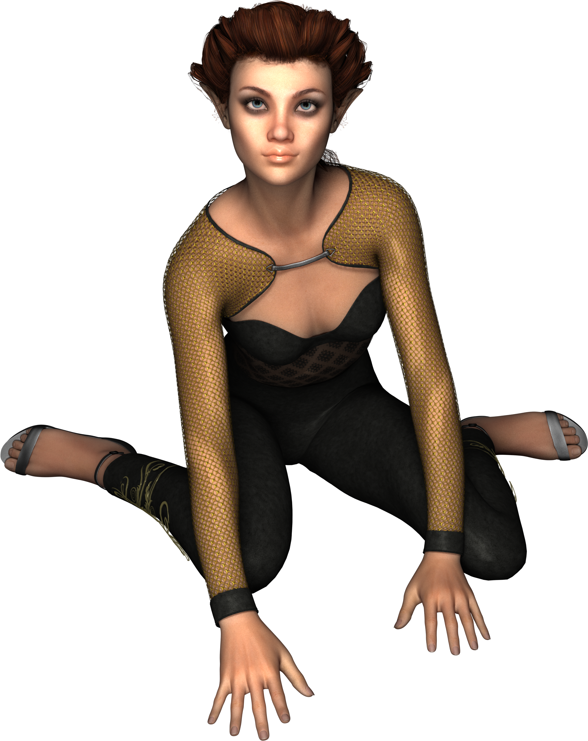 Pose Girl Fae Fairy Young Woman 1280869 - Girl (2318x3000), Png Download