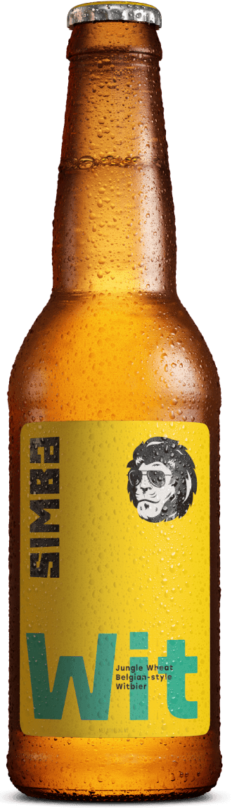 Wit - Simba Stout Beer (330x1148), Png Download