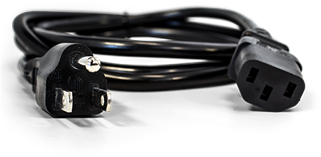 Cable De Corriente Para Computadora Vorago Cab-122 - Cable De Corriente 3 Pines (450x450), Png Download