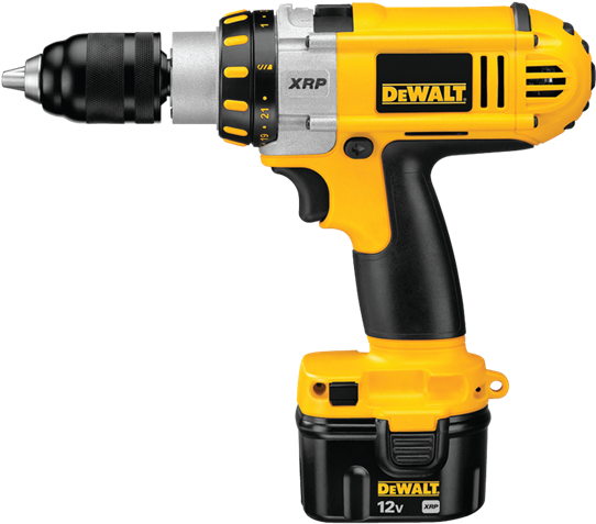 3/8" Chuck Size - Dewalt Xrp 12v (550x502), Png Download
