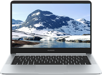 Huawei Matebook D - Huawei Matebook D 14 (378x480), Png Download