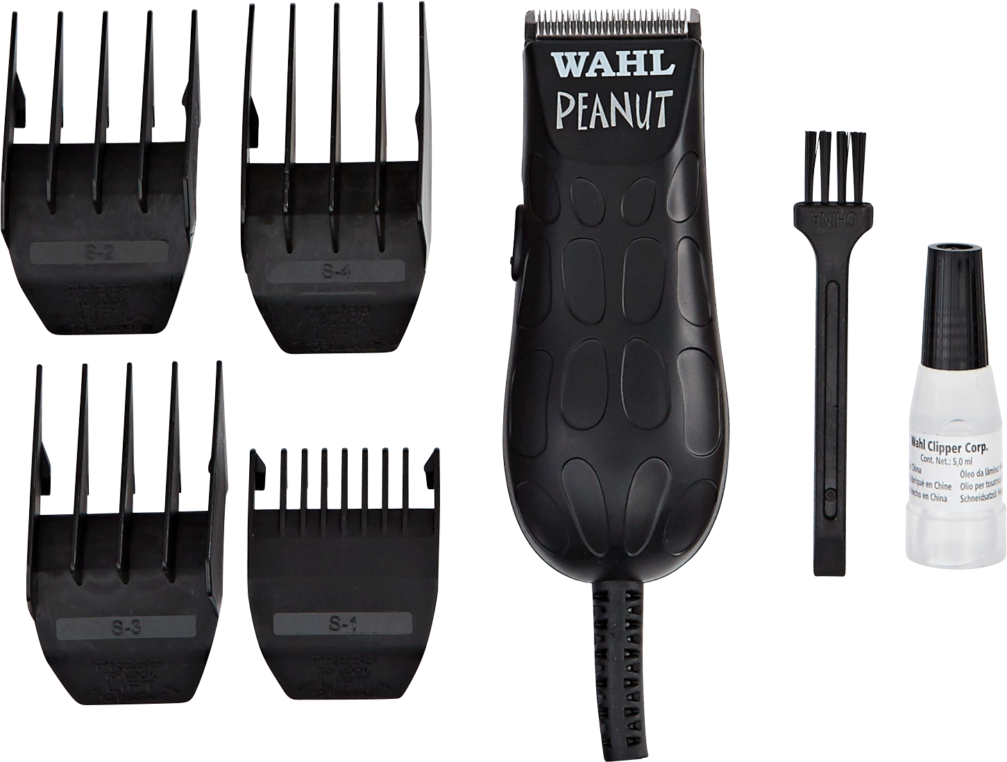 Black Peanut Clipper And Trimmer By Wahl - Wahl Peanut Hair Clipper Black (1500x1500), Png Download