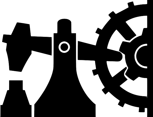 Sign, Symbol, Silhouette, Cartoon, Drill, Oil, Drilling - Machine Symbol (640x489), Png Download