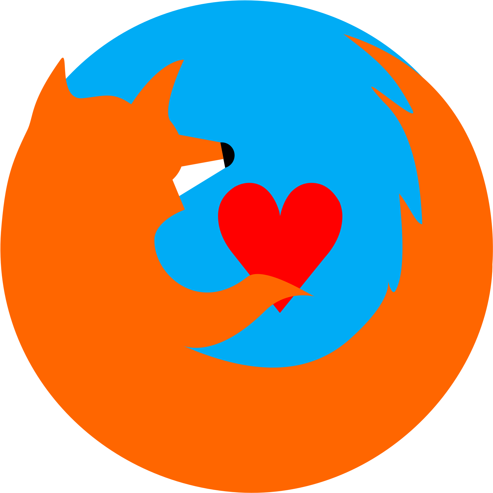 Open - Firefox Png (2000x2000), Png Download