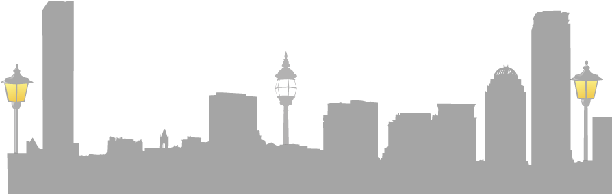 Boston Skyline Silhouette (906x286), Png Download