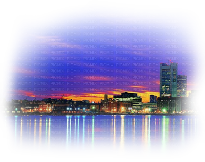 Boston Skyline - Jitter Bug Girl (400x315), Png Download