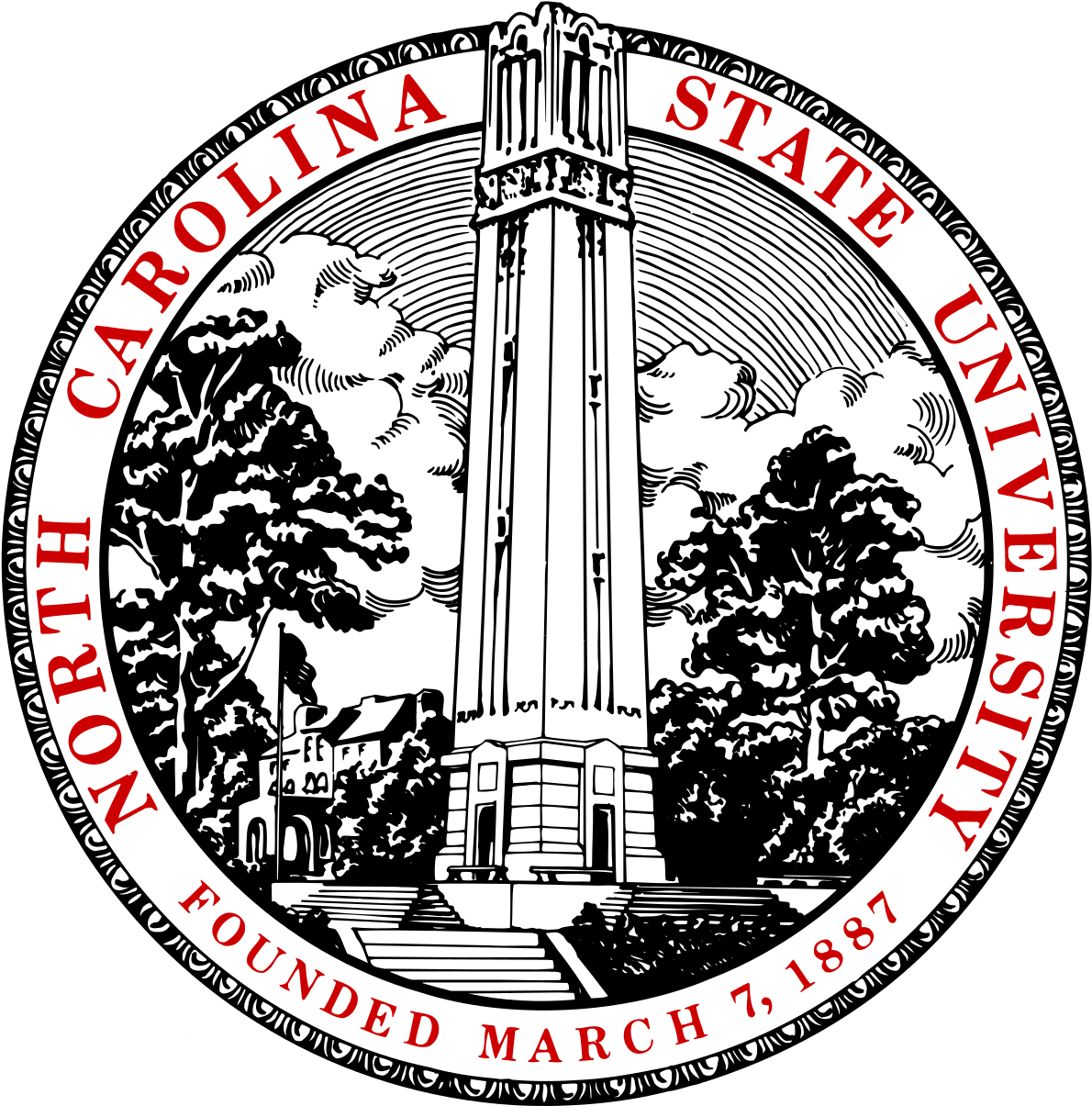 North Carolina State University (1200x1219), Png Download