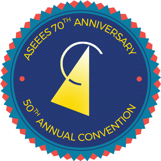 50th Annual Aseees Convention Celebrating Aseees' 70th - Best Of Alameda 2018 (554x600), Png Download