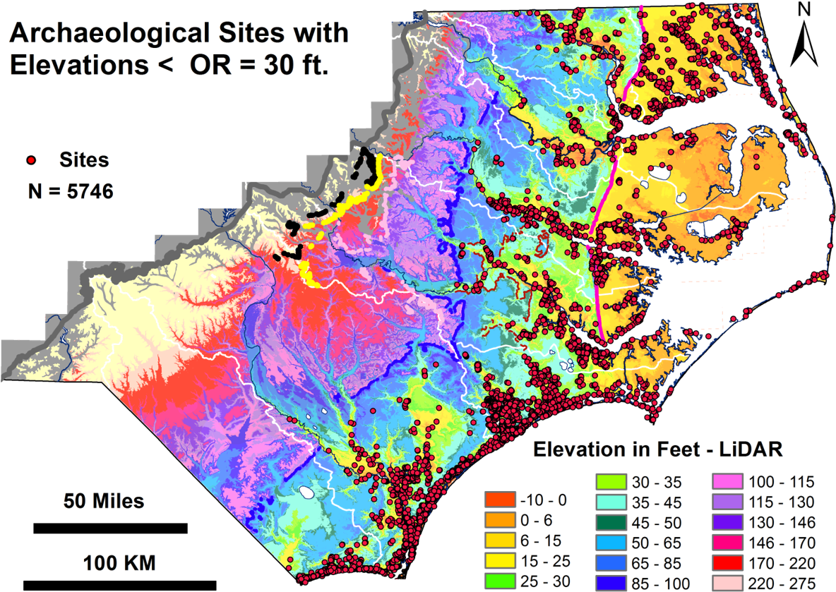 Research Suggests That A Rise In Sea Level From - Map (1200x896), Png Download