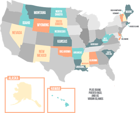 If You're Looking For Collaborators, Our Friends At - Map (559x457), Png Download