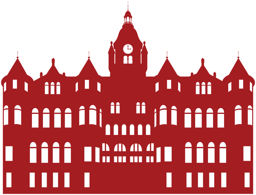 Castle Silhouette Png (1000x763), Png Download