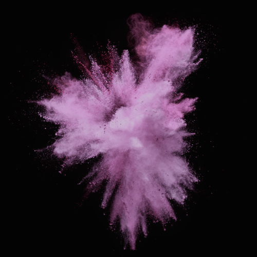 Dust Explosion - Color Explosion (500x500), Png Download
