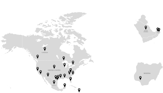 Mapa Clientes Alrededor Del Globo A La Carte (1000x588), Png Download