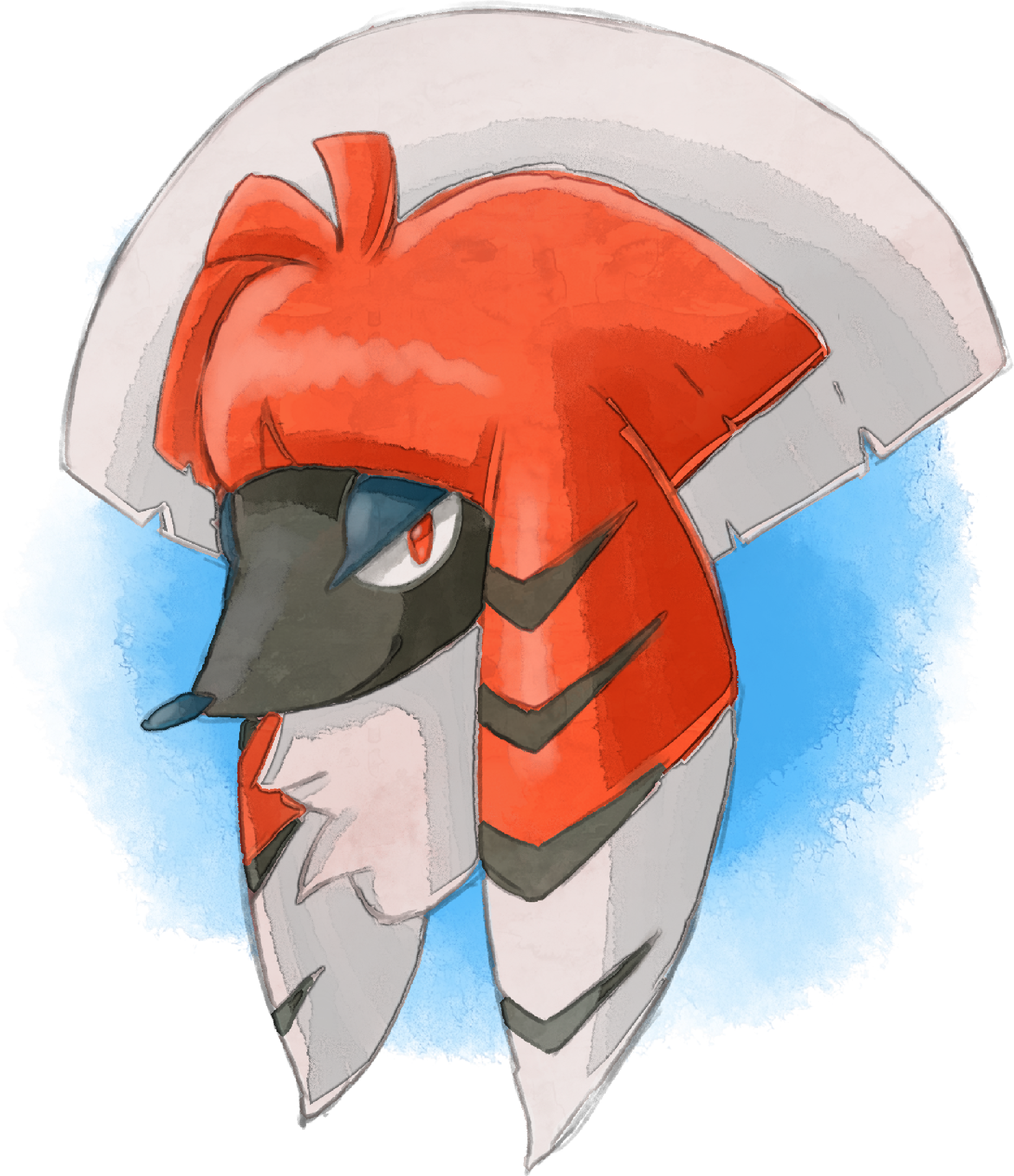 Watercolor Furfrou - Illustration (3000x3000), Png Download