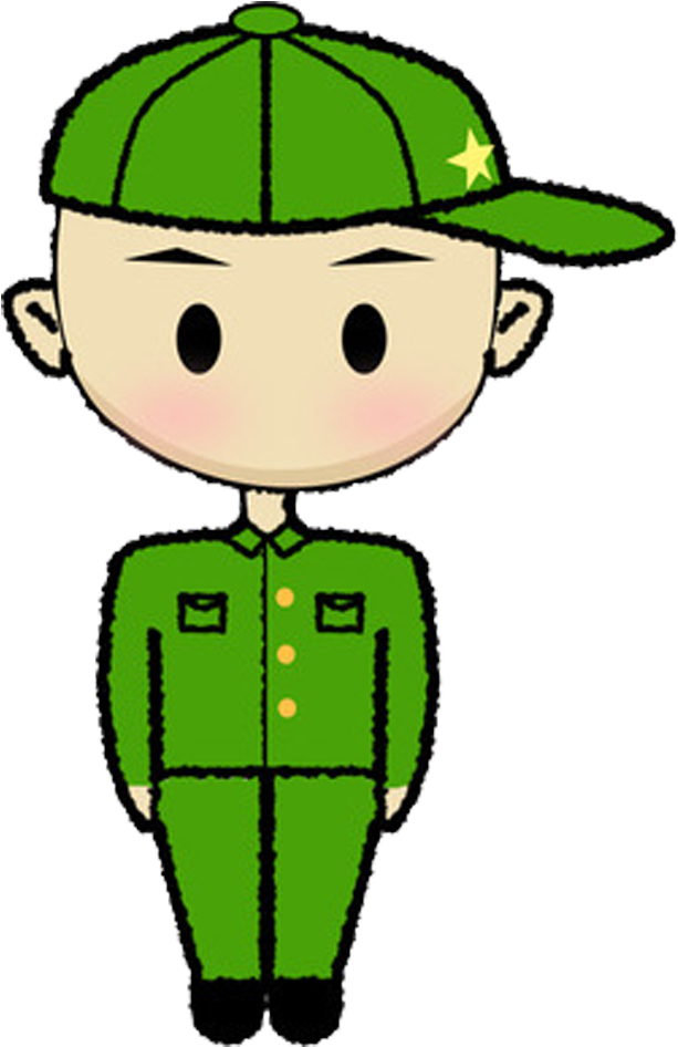 Cartoon Transprent Png - Dibujos De Soldados Animados (1024x1024), Png Download
