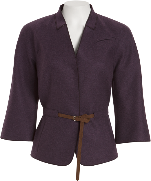 We've Structured Felted Wool For A Smart, Minimalist - Overcoat (720x624), Png Download