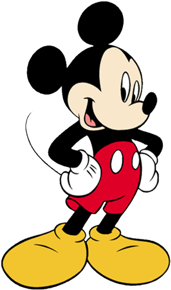 Minnie Large1 - Minnie And Mickey Mouse (451x600), Png Download