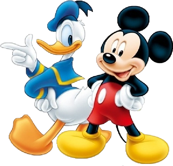 Clipart Friends Mickey Mouse Clubhouse - Donald And Mickey Png (600x600), Png Download