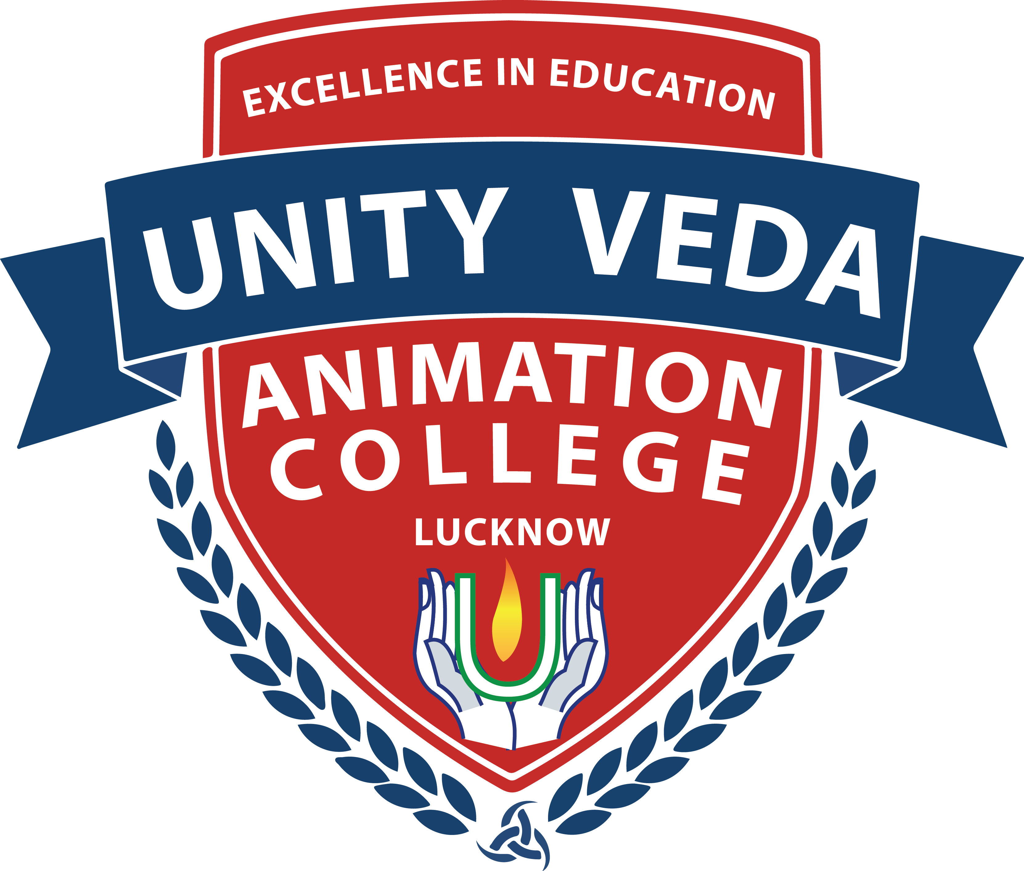 New Logo Lucknow - Veda College Pune (3322x2826), Png Download