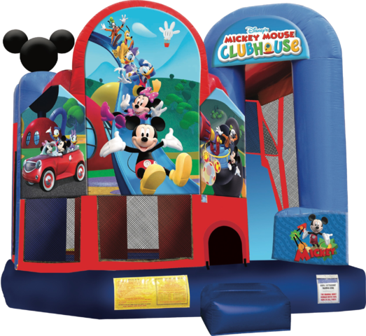 Mickey Mouse Clubhouse Combo - Mickey Mouse Club House (523x480), Png Download
