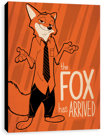 The Fox Has Arrived - Fox (500x500), Png Download