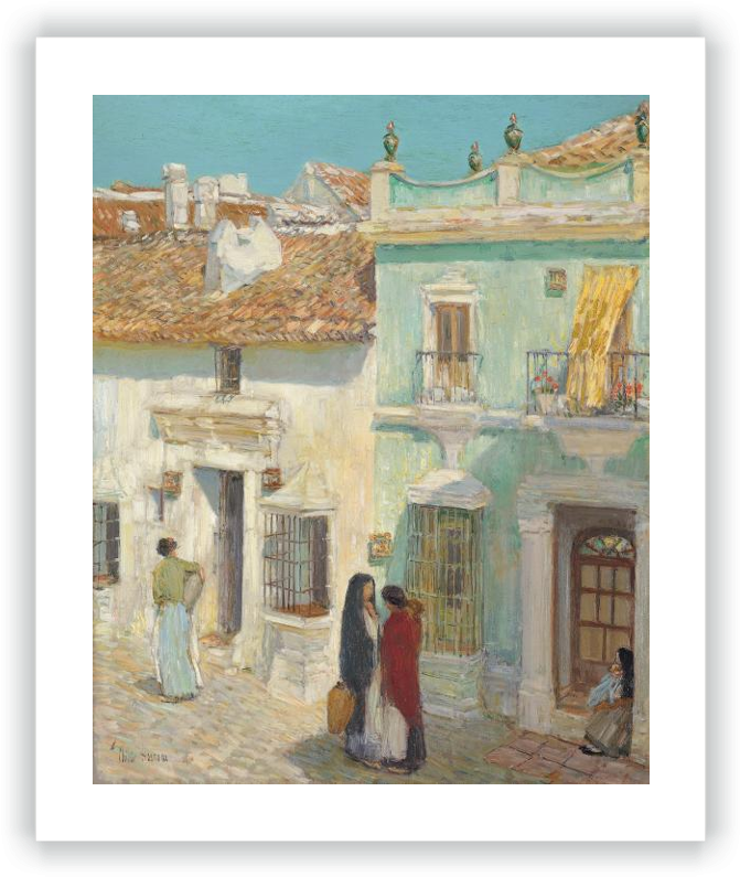 Plaza De La Merced, Ronda (680x800), Png Download