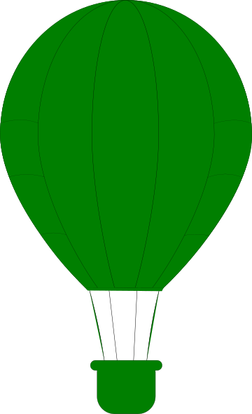 Clip Art At Clker Com Vector Online - Hot Air Balloon Free Clipart (360x592), Png Download