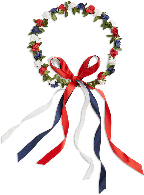 Flower Crown Blue - Midsommarkrans (888x888), Png Download