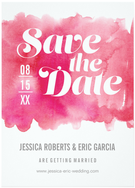 Hot Pink Watercolor Invitation - Generique Coque Galaxy Note 4 - Seize The Day Coque (750x750), Png Download