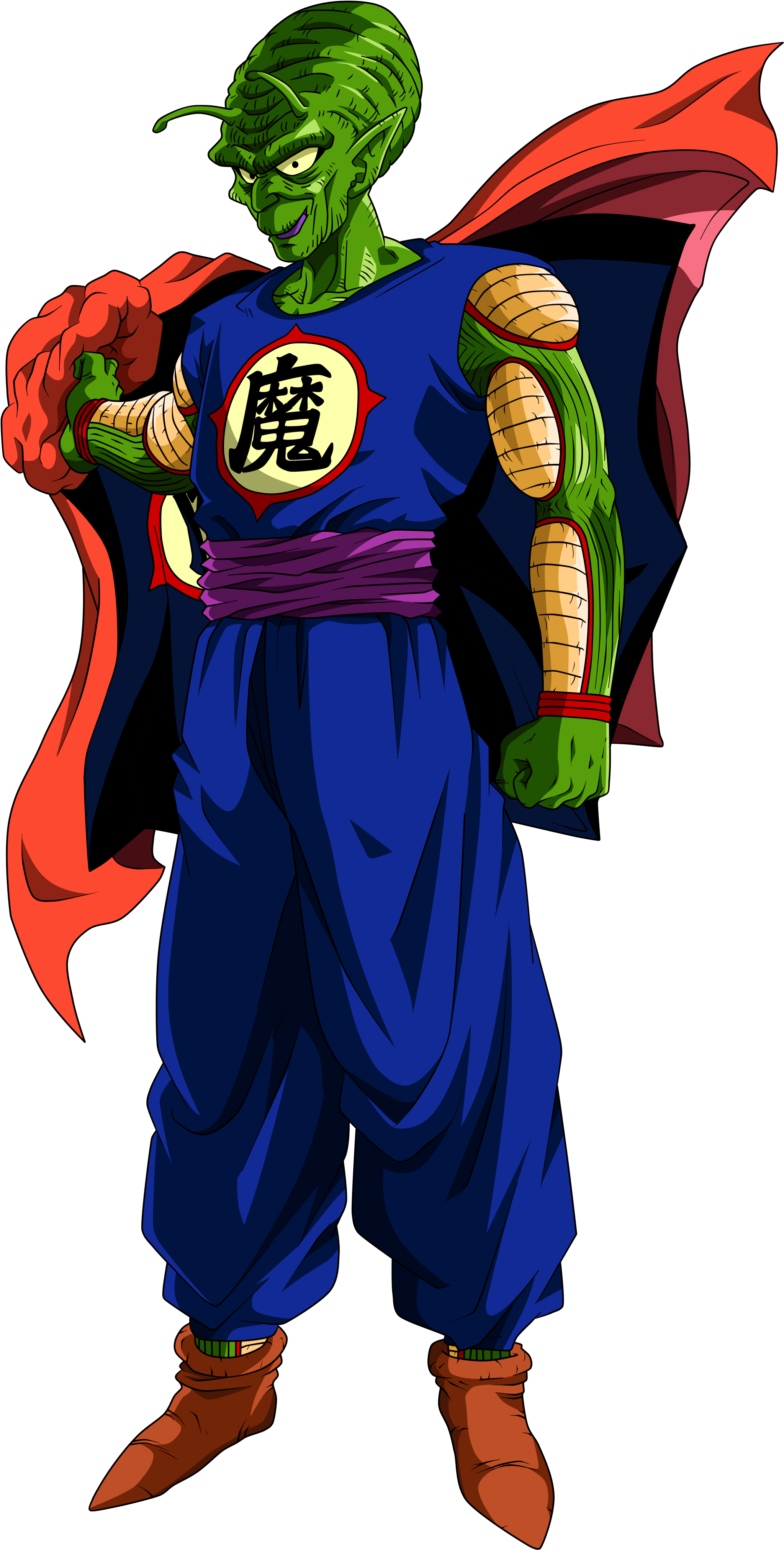 Rey Demonio Piccolo - Dragon Ball Piccolo Daimao (2381x4200), Png Download