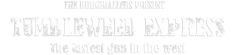 Tumbleweed Express Dirigiballers - Bar Runner - Bar Rules (804x210), Png Download