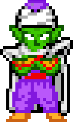 Piccolo - Pixel Art (360x500), Png Download