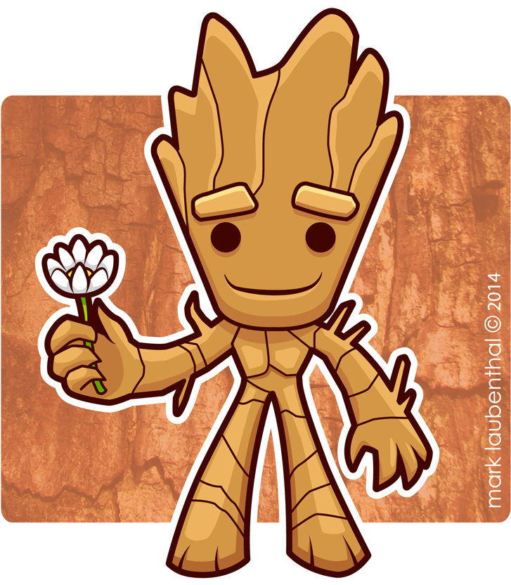 I Am Groot - Groot (900x915), Png Download