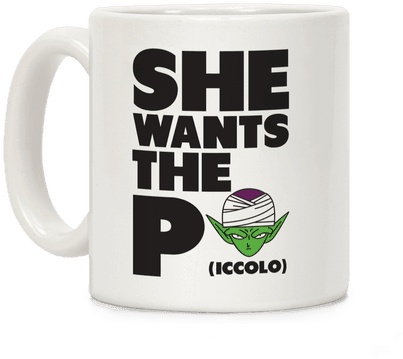 She Wants The Piccolo Coffee Mug - Bisexual Mug (484x484), Png Download