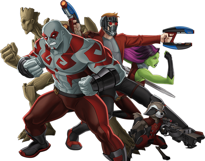Download Gotg Animated Team Render 01 Disney Infinity 3 0 Star Lord Full Size Png Image Pngkit