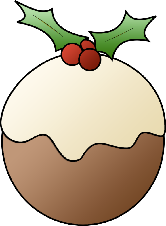 Christmas Food Clipart - Christmas Clip Art Food (577x785), Png Download