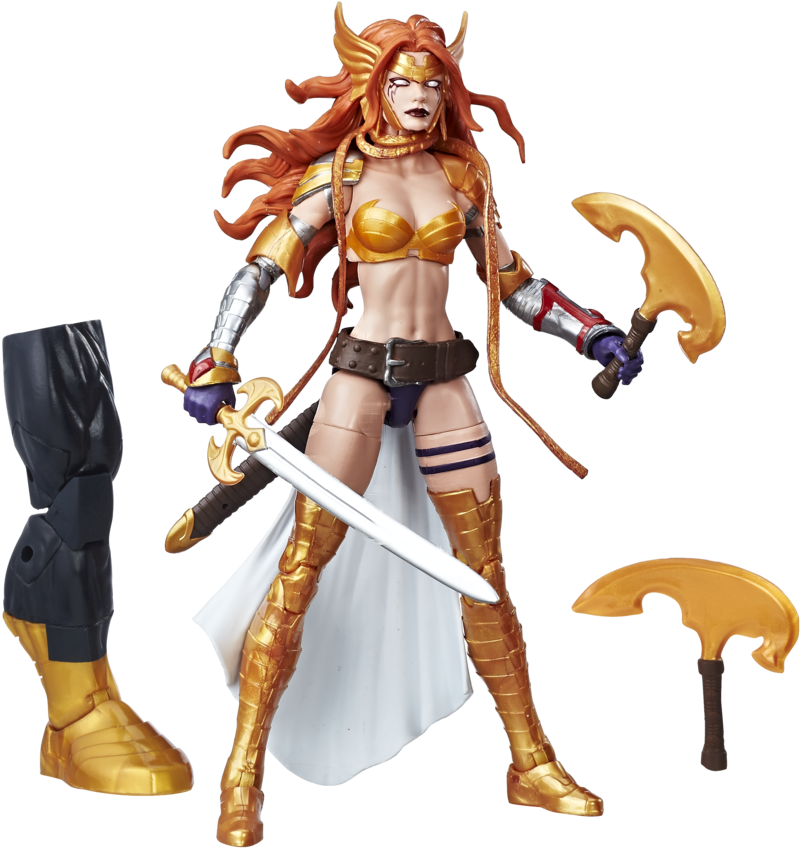 Marvel Legends Angela Figure (900x900), Png Download