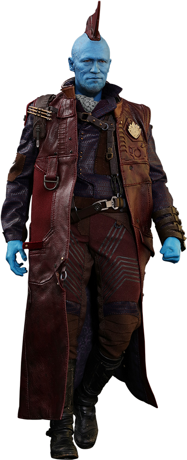 Hot Toys Marvel Guardians Of The Galaxy 2 - Yondu Outfit Guardians Of The Galaxy 2 (454x1000), Png Download