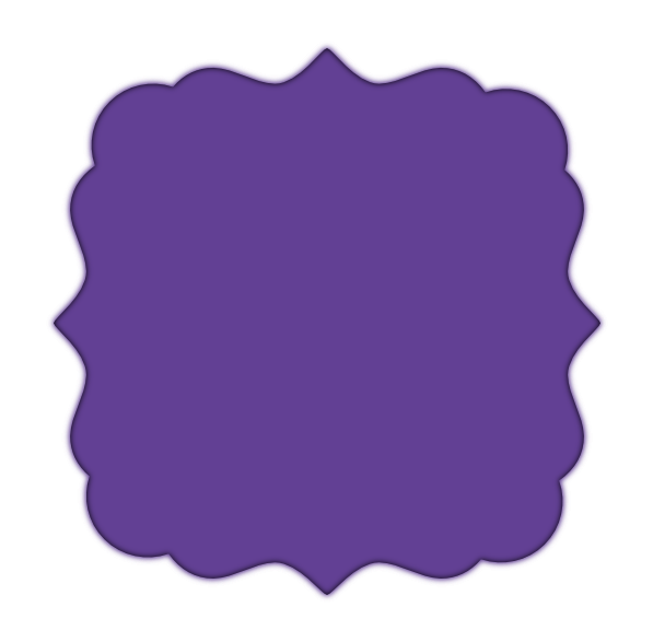 Another Decorative Edged Square - Decorative Edged Square (600x750), Png Download