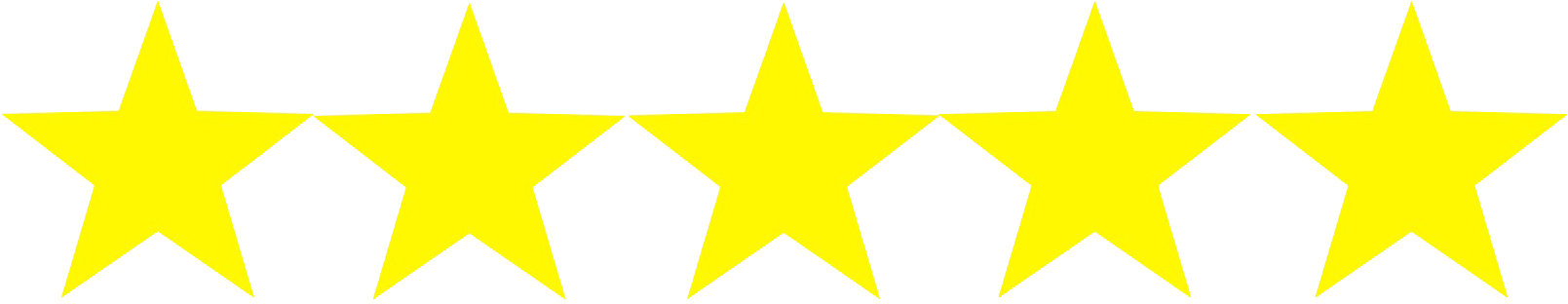 Qualified Assessor, Tutor And Writer - 5 Star Rating Transparent Background (1812x481), Png Download
