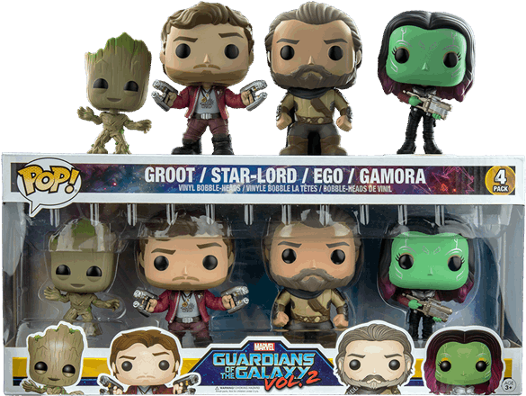 Guardians Of The Galaxy - Guardians Of The Galaxy Pop Vinyl (600x600), Png Download