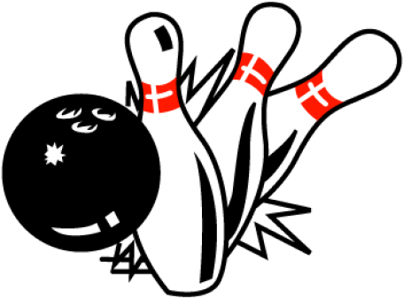 Bowling Clipart Vector - Bowling Logo Vector (518x518), Png Download