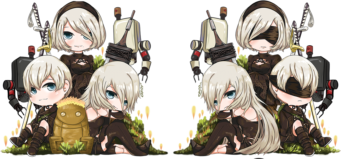 Nier: Automata (1181x657), Png Download