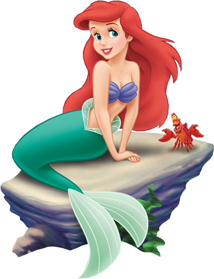The Little Mermaid Ariel Edible Frosting Image Cake - Little Mermaid Png (441x580), Png Download
