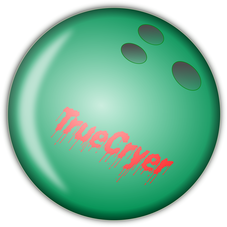 My Bowling Ball - Green Bowling Ball Clipart (800x800), Png Download