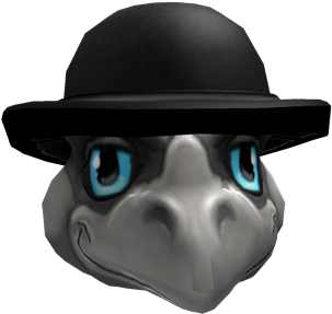 Sophisticated Ostrich - Fedora (420x420), Png Download