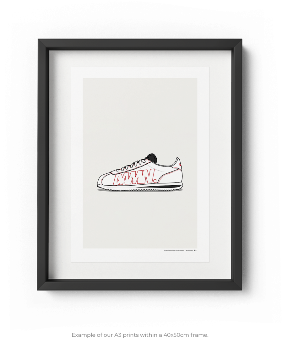 Kendrick Lamar Cortez Damn Kendrick Lamar Cortez Damn - Picture Frame (900x1202), Png Download